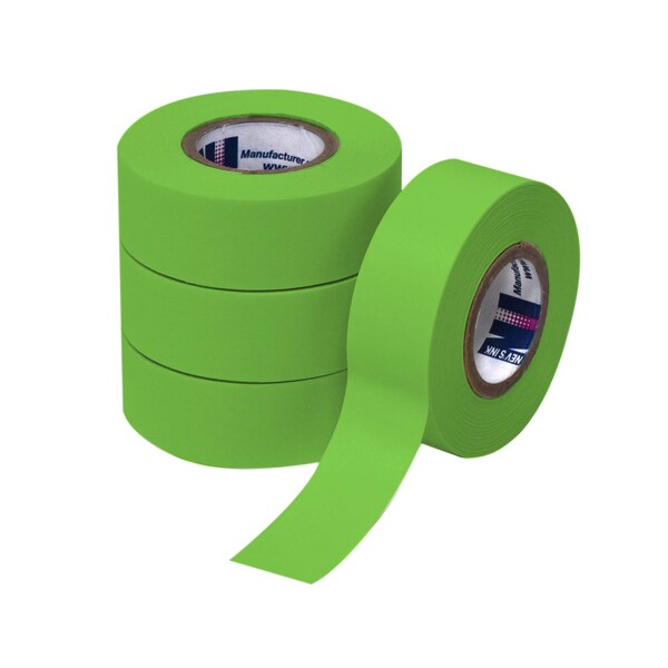 Nevs 3/4 wide x 500 Green Labeling Tape, PK4 T-75-Green - main